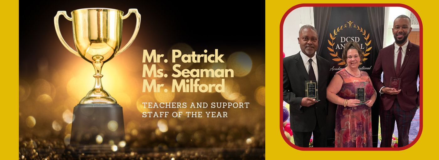 Employees of the Year Mr. Patrick Ms. Seaman Mr. Milford